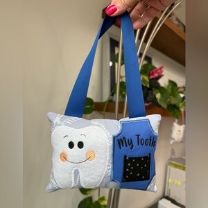 🌟 Host Pick 🌟 Dinosaur themed Tooth Fairy Pillow